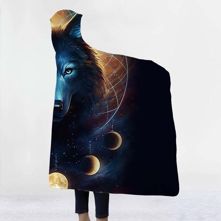 WorldNorse Galaxy Wolves Kapuzendecke - image 2