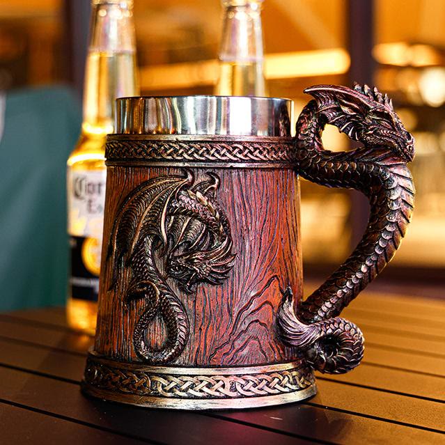 WorldNordischer mythischer Drache Tasse