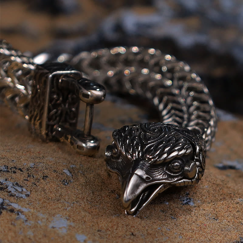 WorldNorse Fenrir – Der Große Wolf – Edelstahlarmband