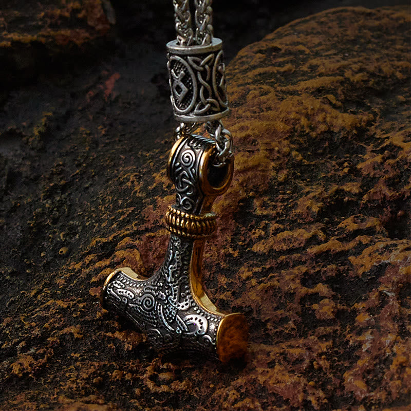 WorldNorse Mjölnir - Thors Hammer Edelstahl Halskette