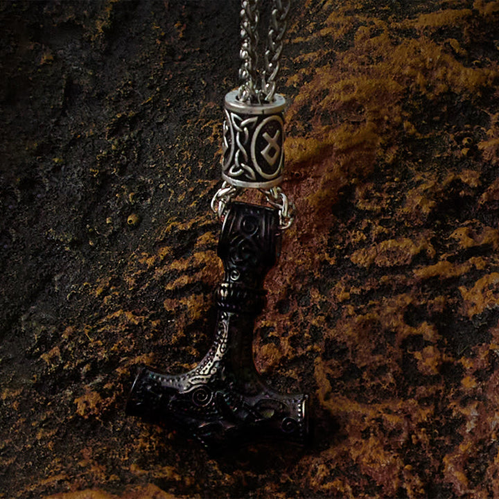WorldNorse Mjölnir - Thors Hammer Edelstahl Halskette