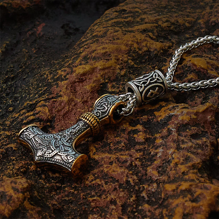 WorldNorse Mjölnir - Thors Hammer Edelstahl Halskette