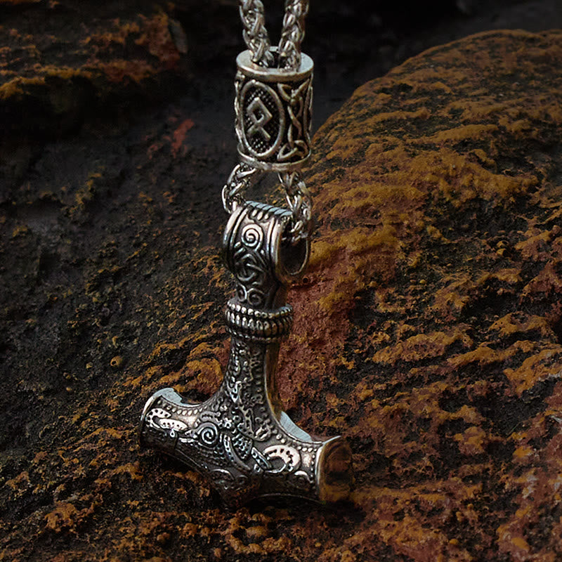 WorldNorse Mjölnir - Thors Hammer Edelstahl Halskette