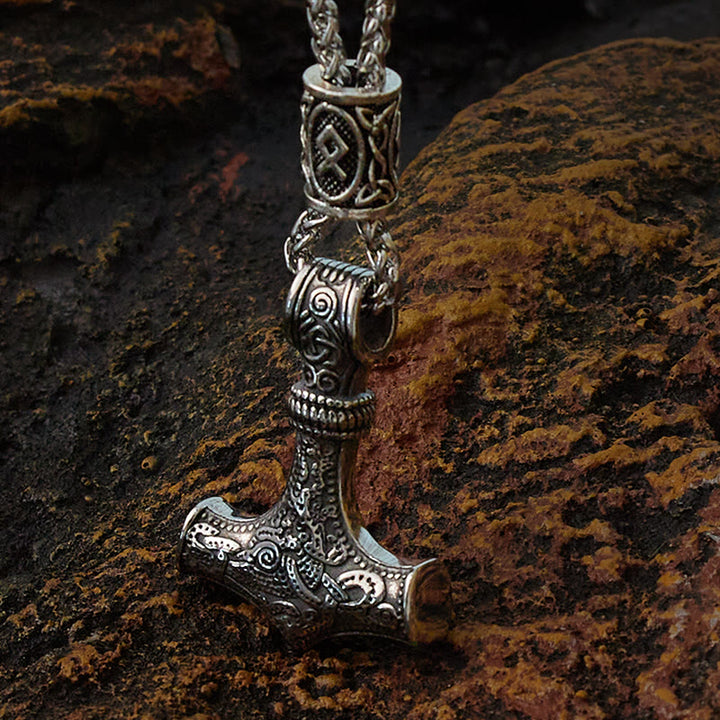WorldNorse Mjölnir - Thors Hammer Edelstahl Halskette