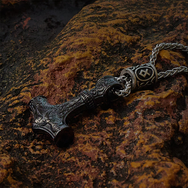 WorldNorse Mjölnir - Thors Hammer Edelstahl Halskette