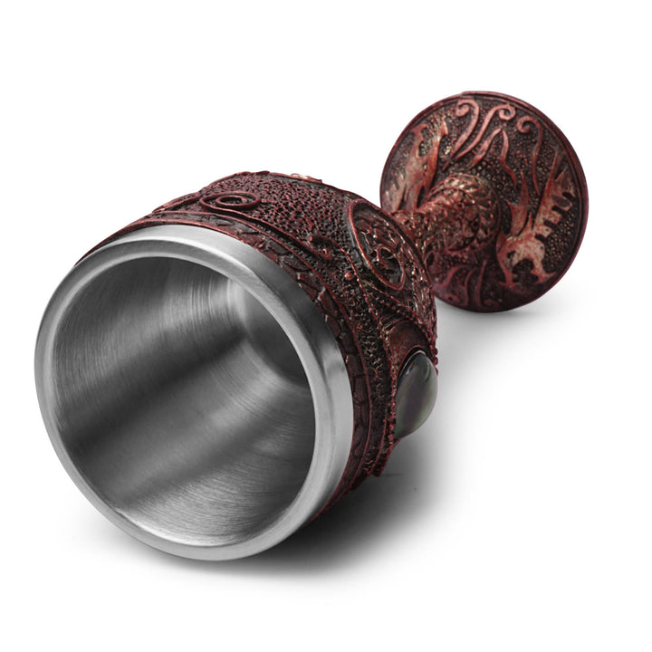 WorldNorse Totenkopf Augen Vintage Kelch