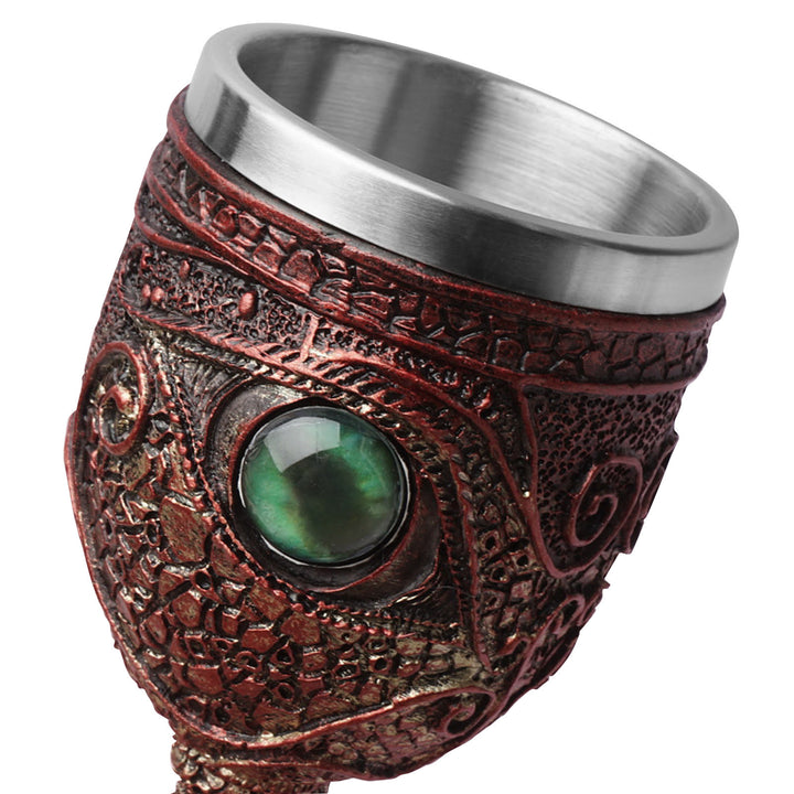 WorldNorse Totenkopf Augen Vintage Kelch