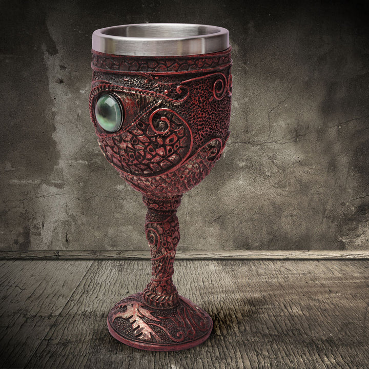 WorldNorse Totenkopf Augen Vintage Kelch