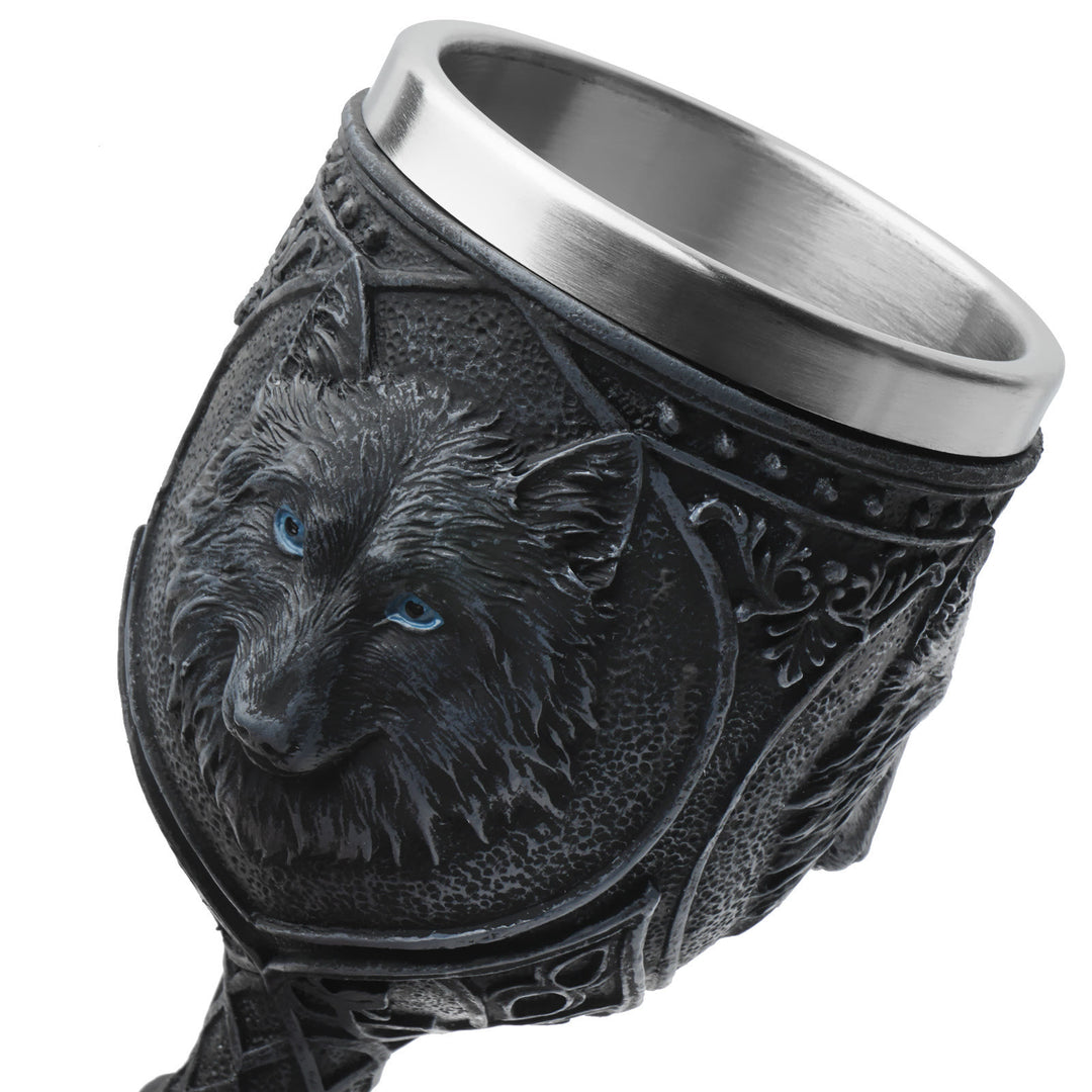 WorldNorse Wolf Einhorn Kelch Kelch