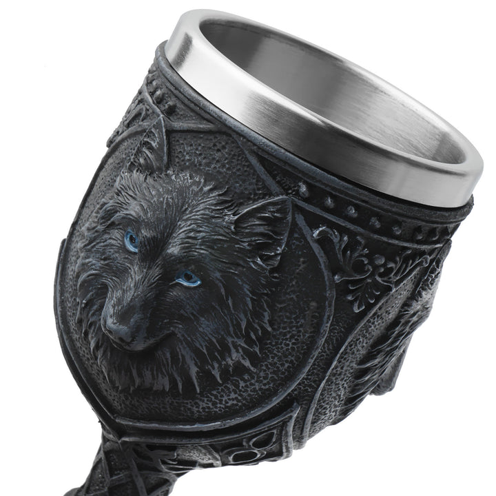 WorldNorse Wolf Einhorn Kelch Kelch