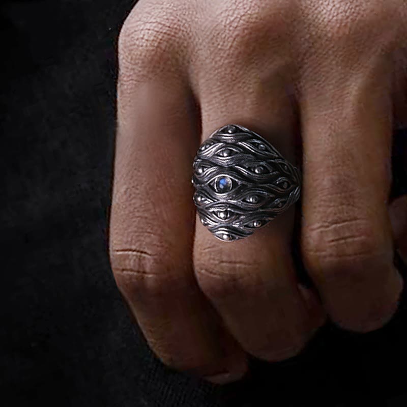 WorldNorse Yokai Hunderte von Augen Ring