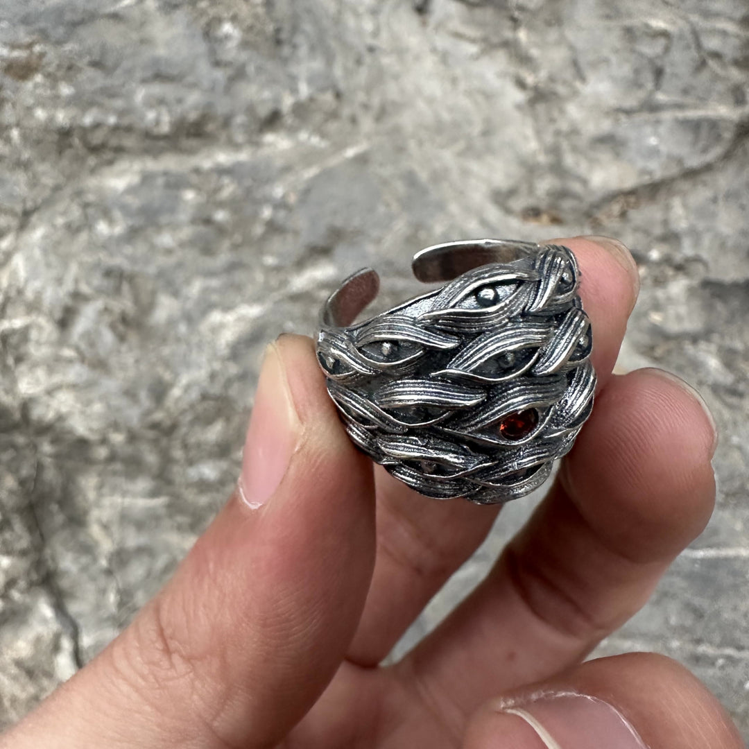 WorldNorse Yokai Hunderte von Augen Ring