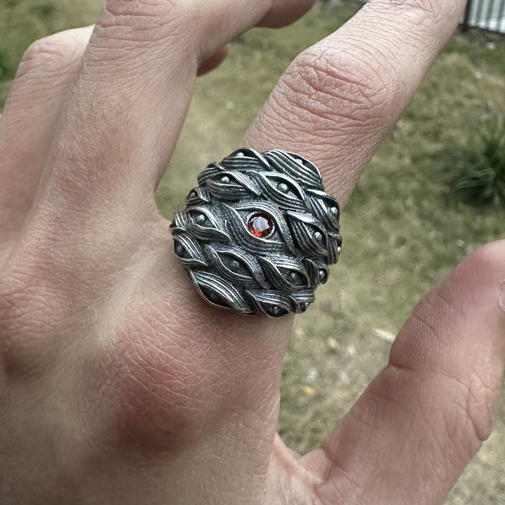 WorldNorse Yokai Hunderte von Augen Ring