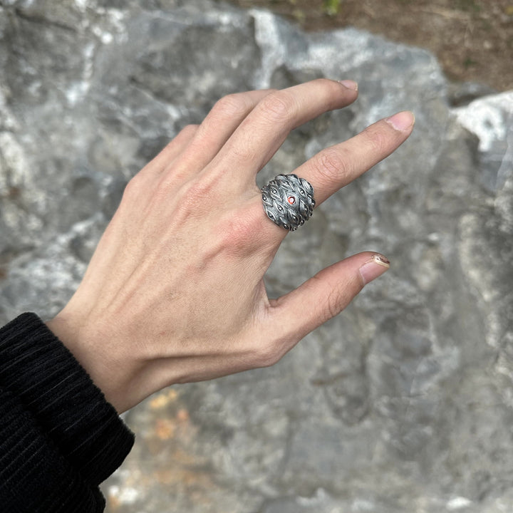 WorldNorse Yokai Hunderte von Augen Ring