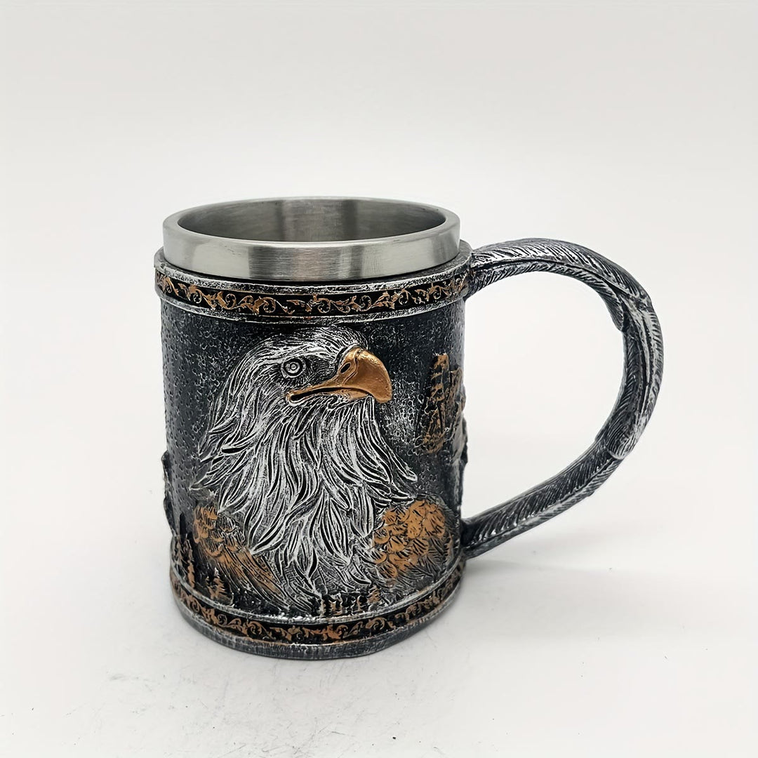 WorldNorse Bierkrug „Odins Raven “