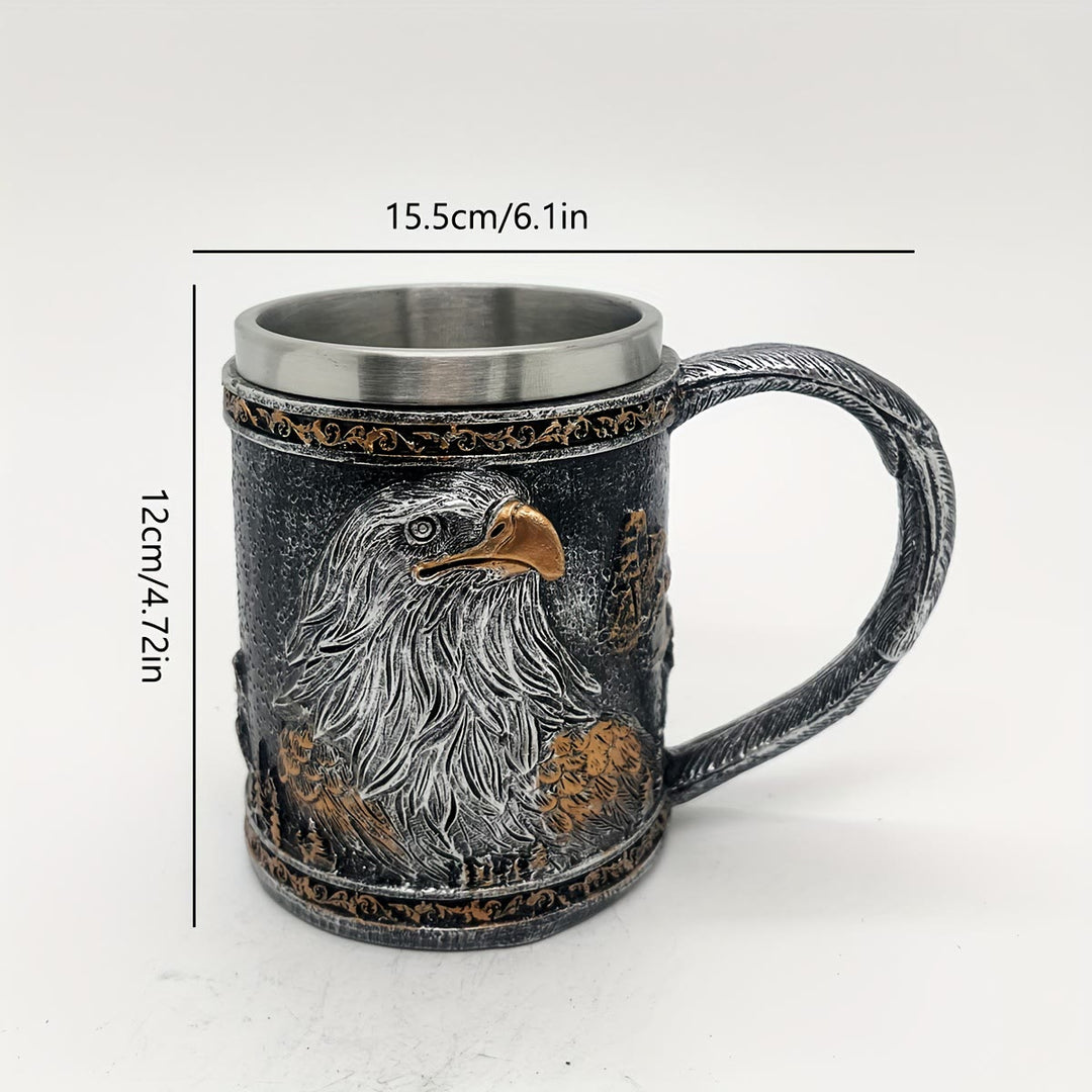 WorldNorse Bierkrug „Odins Raven “