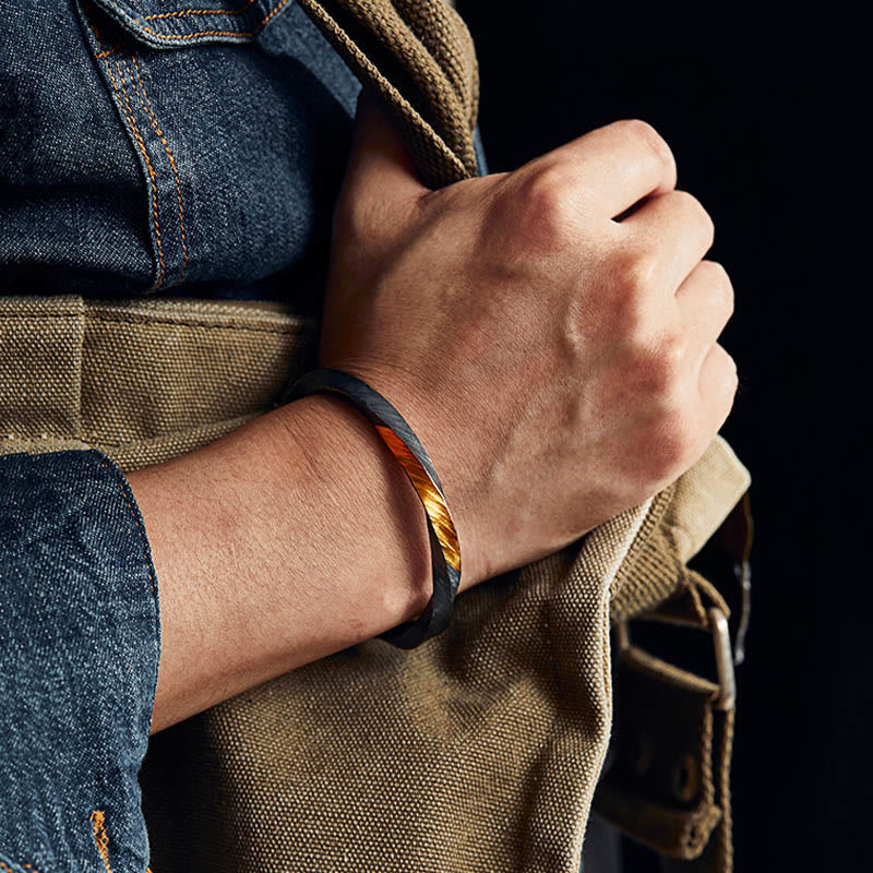 WorldNorse Armband aus 999er Sterlingsilber mit fließender Feuereinlage - image 2