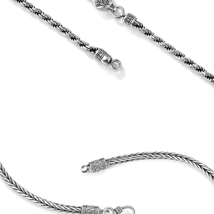 WorldNorse Weizen-Armband aus 925er Sterlingsilber