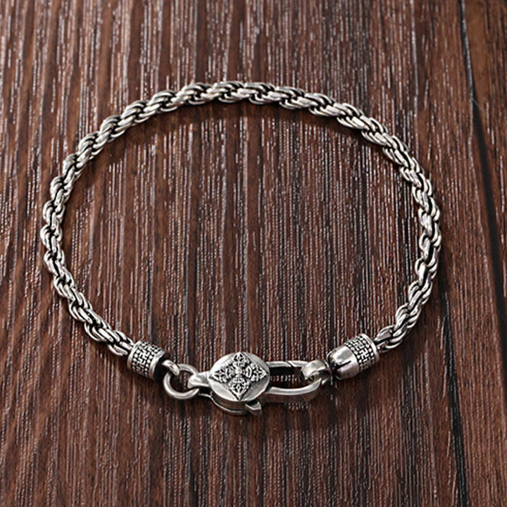 WorldNorse Weizen-Armband aus 925er Sterlingsilber