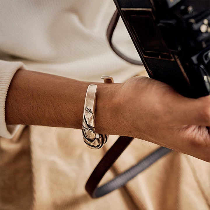 WorldNorse Geflochtenes Armband aus 925er Sterlingsilber - image 3