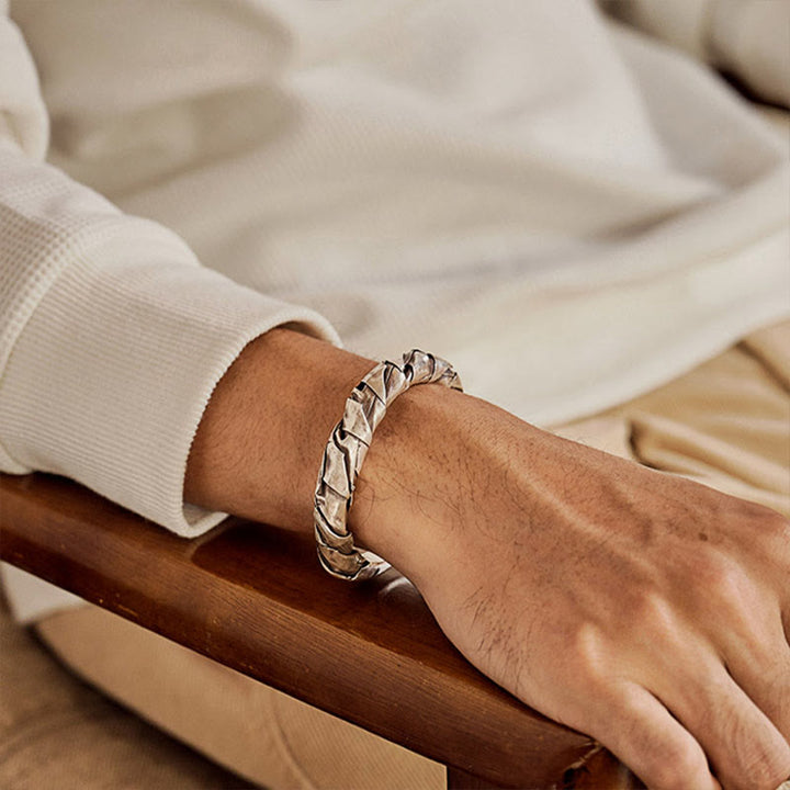 WorldNorse Geflochtenes Armband aus 925er Sterlingsilber - image 4