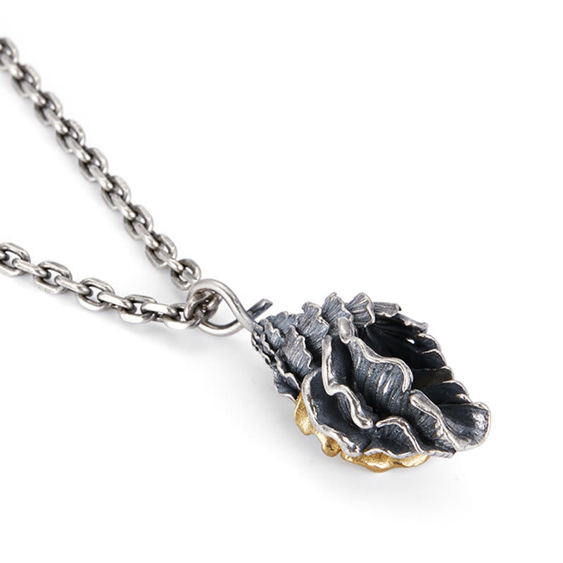 WorldNorse Muschel-Halskette aus handgefertigtem 925er Silber - image 5