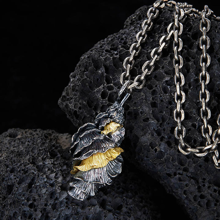 WorldNorse Muschel-Halskette aus handgefertigtem 925er Silber - Halskette - image 0