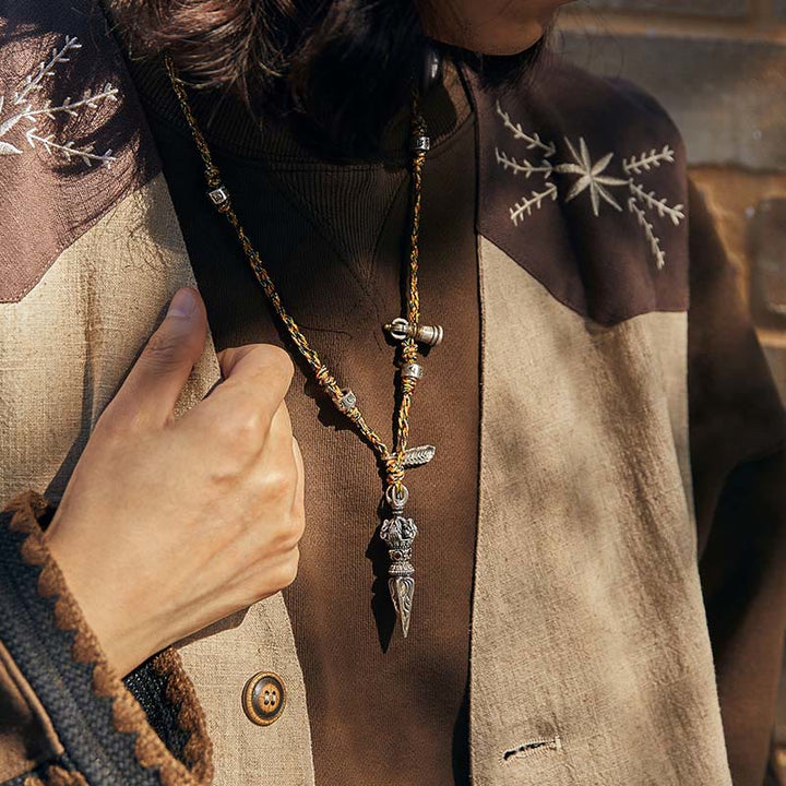 WorldNorse Halskette mit Spiraldrehung, 925er Sterlingsilber - image 3