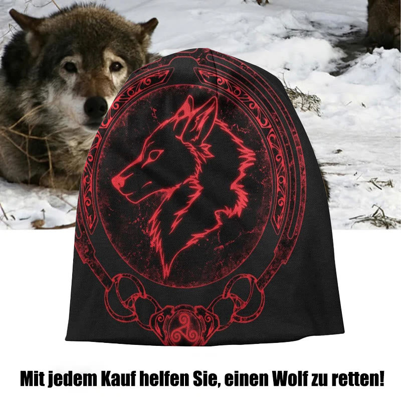 WorldNorse Odin Myth Doppellagige Beanie - image 1