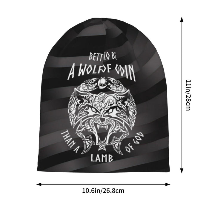 WorldNorse Besser, ein Wolf von Odin zu sein Beanie - image 11
