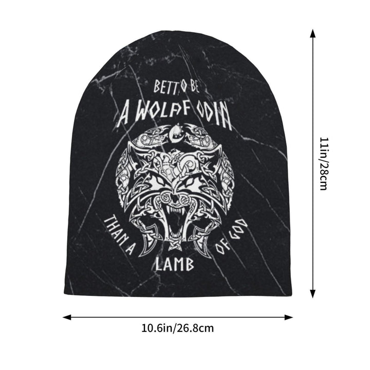 WorldNorse Besser, ein Wolf von Odin zu sein Beanie - image 5