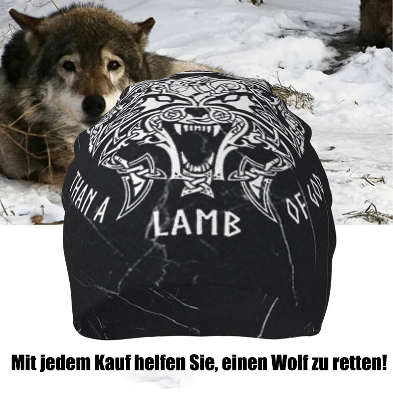 WorldNorse Besser, ein Wolf von Odin zu sein Beanie - image 2