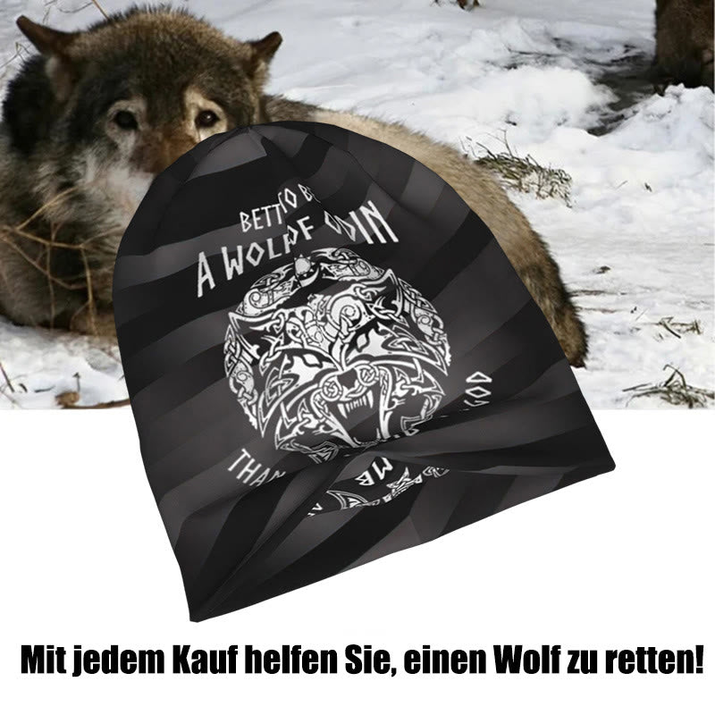 WorldNorse Besser, ein Wolf von Odin zu sein Beanie - image 9