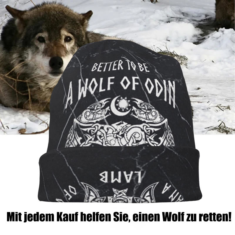 WorldNorse Besser, ein Wolf von Odin zu sein Beanie - image 1