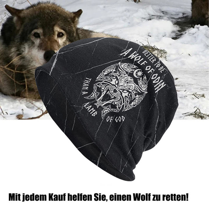 WorldNorse Besser, ein Wolf von Odin zu sein Beanie - Wolf - image 0