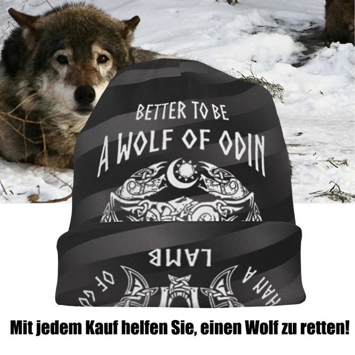 WorldNorse Besser, ein Wolf von Odin zu sein Beanie - image 7