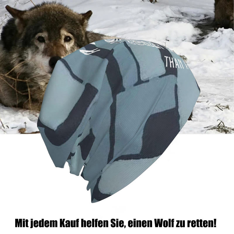 WorldNorse Odin Viking Norse Wolf Beanie - image 10