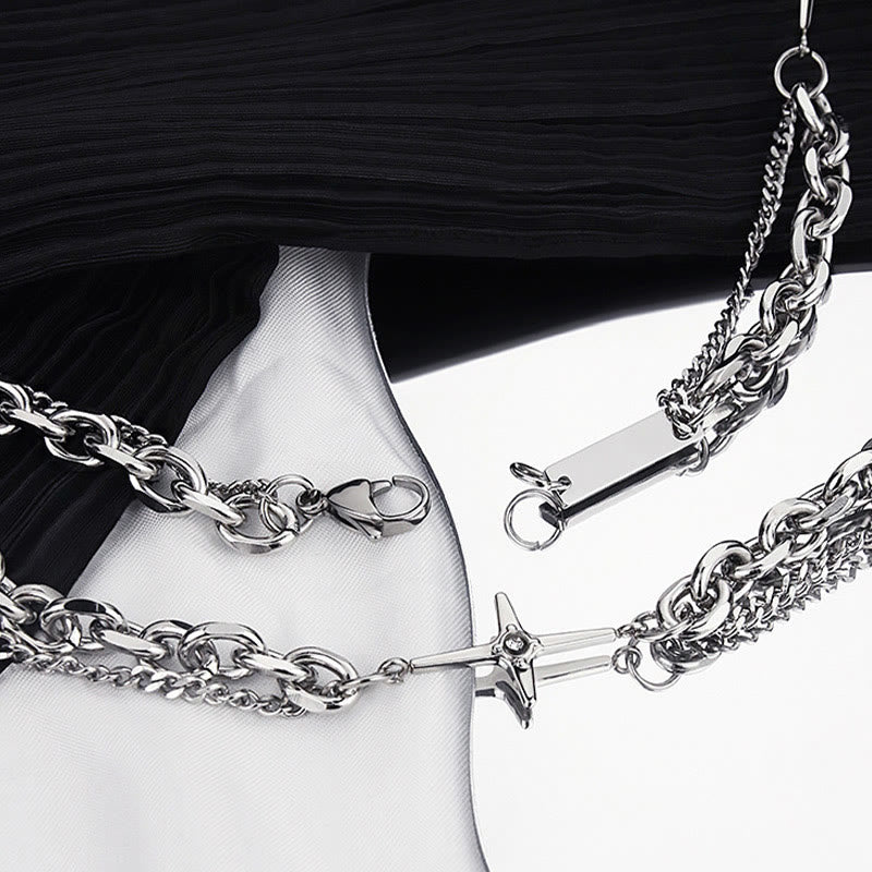 WorldNorse Starlight Charm-Kabelkette Panzerkettenarmband