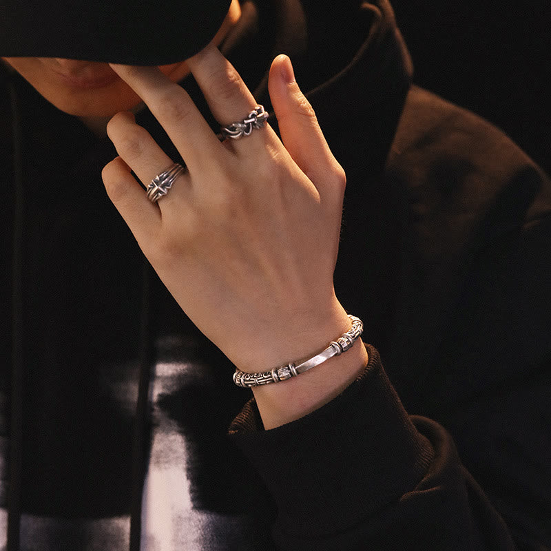 WorldNorse – Armband mit drehbaren Mobius-Streifenperlen