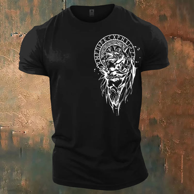 WorldNordisches Wikingerreich T-Shirt - Schwarz - US/UK/AU50，EU60 (5XL) - image 1