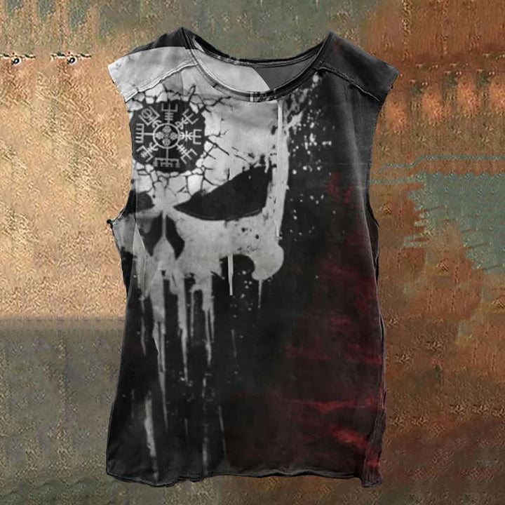WorldNorse Viking Skulls Herrenweste