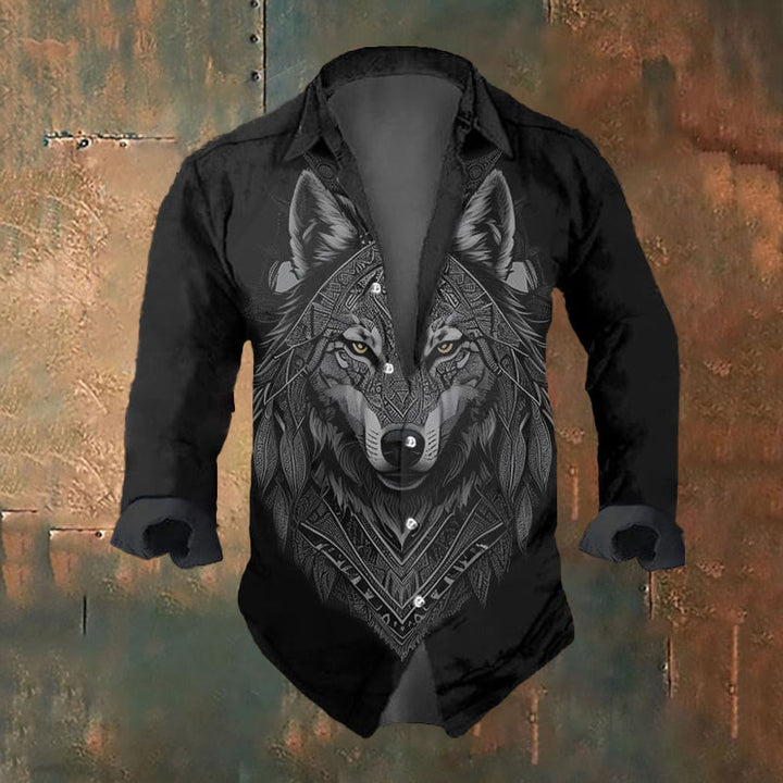 WorldNorse Viking Wolves Langarmshirt