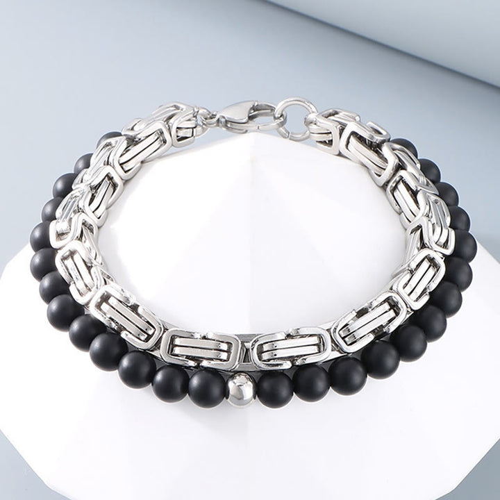 WorldNorse Vintage Kaiserkette Edelstahlarmband