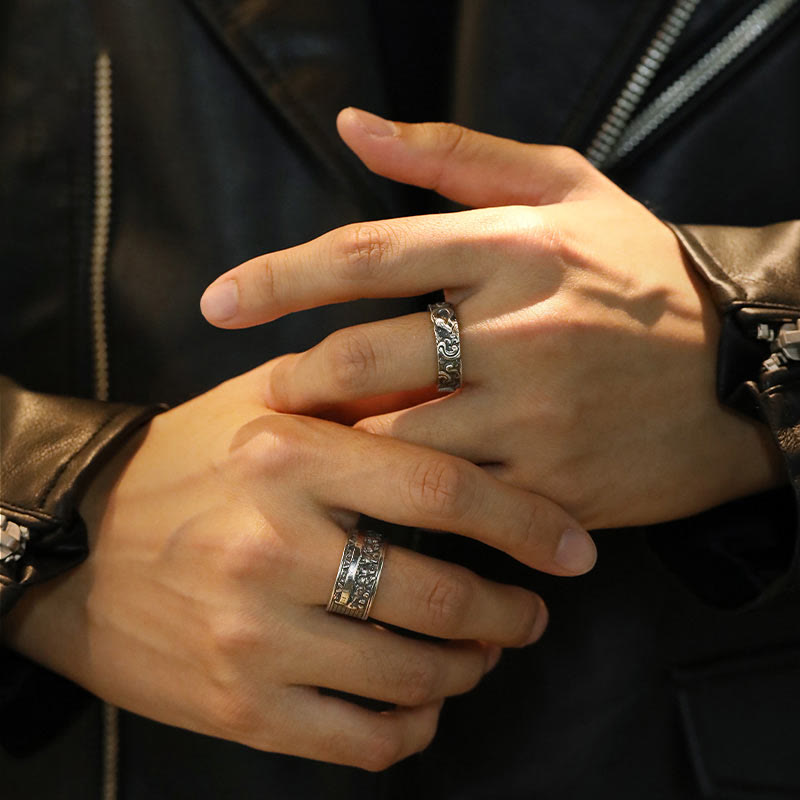 WorldNorse 925 Sterling Silber Retro Schlangenring - image 4