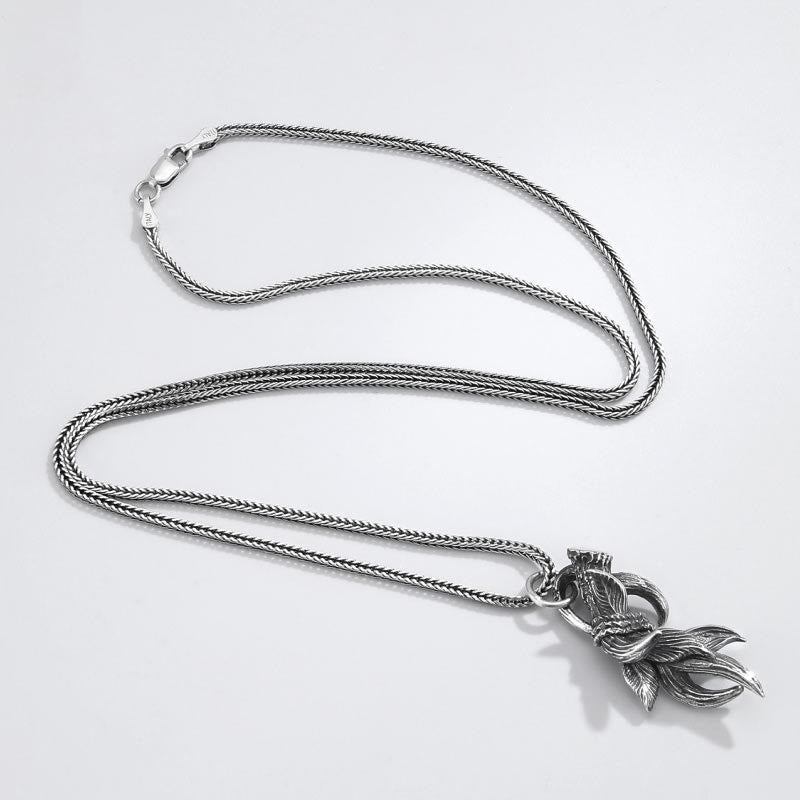 WorldNorse Halskette mit Hirschhörnern aus 925er Sterlingsilber - image 8