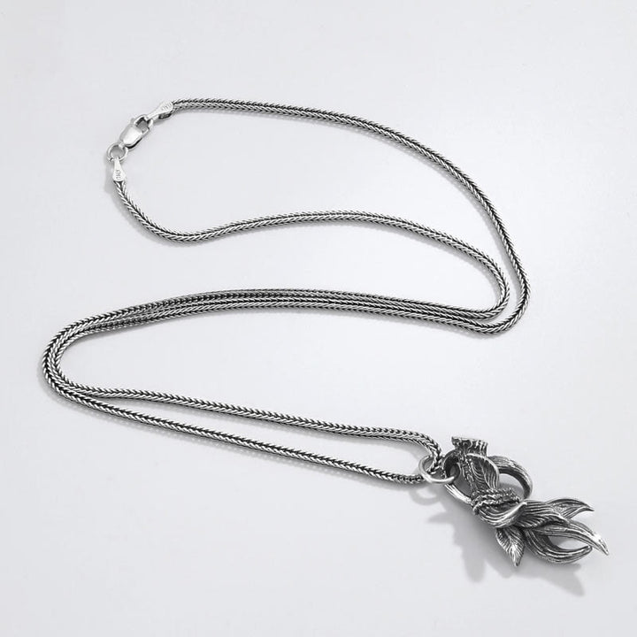 WorldNorse Halskette mit Hirschhörnern aus 925er Sterlingsilber - image 8