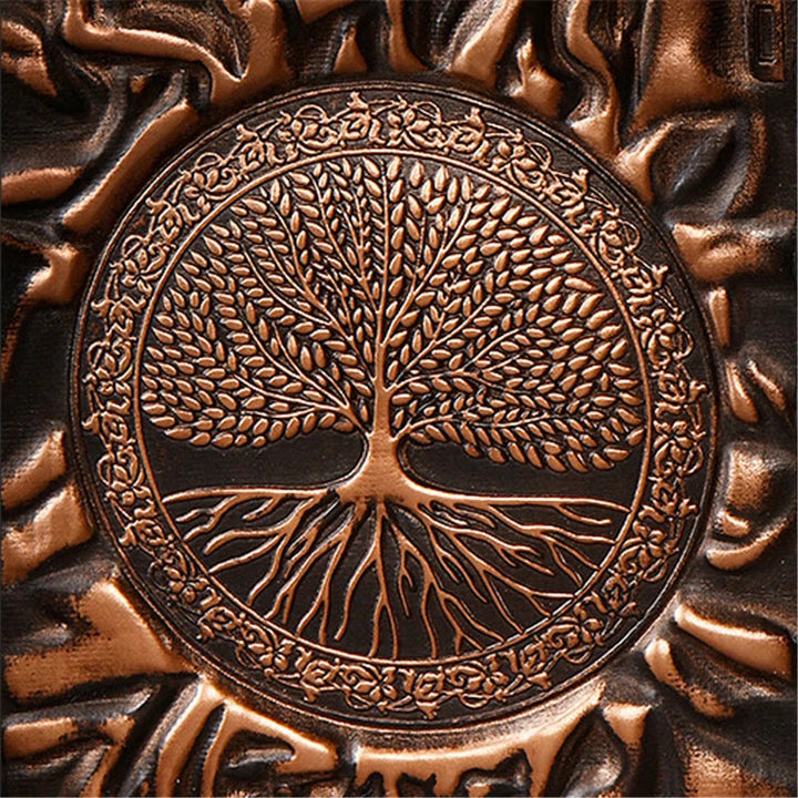 WorldNorse Prächtiger Baum des Lebens Notizbuch