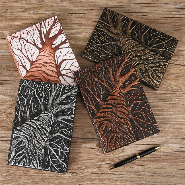 WorldNordischer Baum des Lebens Yggdrasil Notizbuch