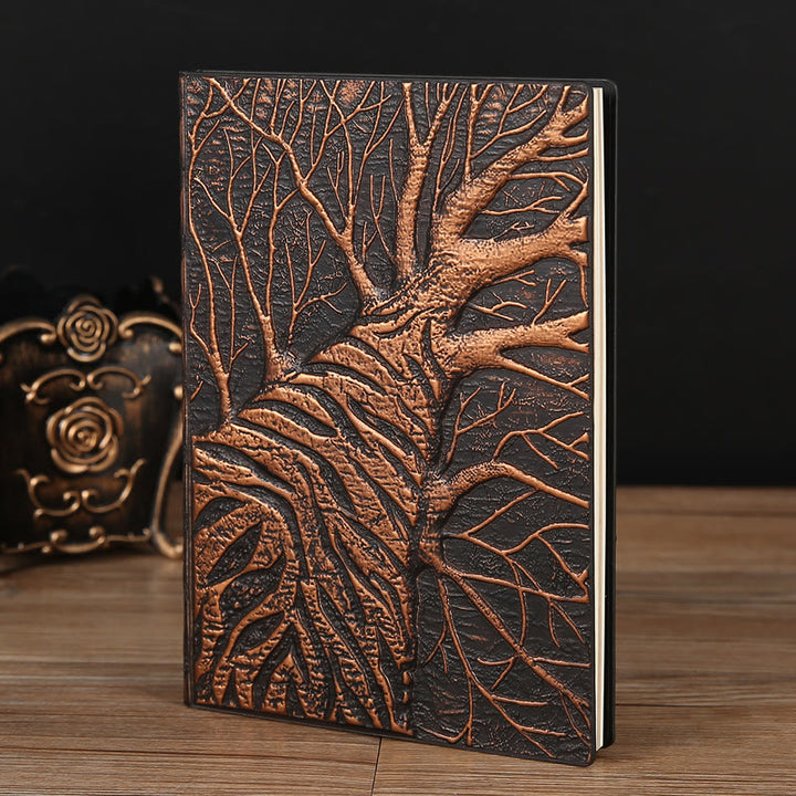 WorldNordischer Baum des Lebens Yggdrasil Notizbuch