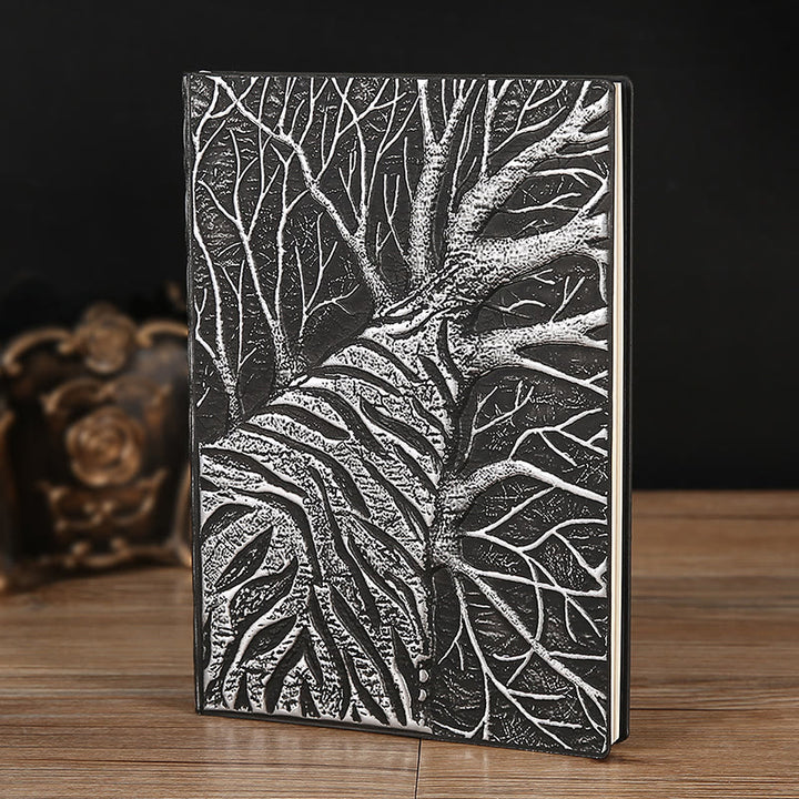WorldNordischer Baum des Lebens Yggdrasil Notizbuch